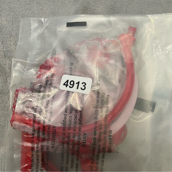 New! Victoria’s Secret floral embroidered low cut demi bra 4913 - Picture 8 of 8